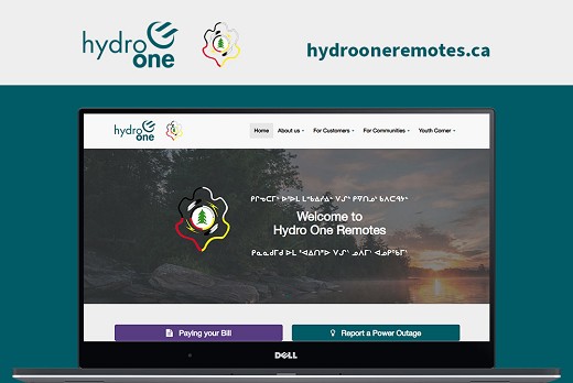 Web Design and Web Development for Hydro One Remotes